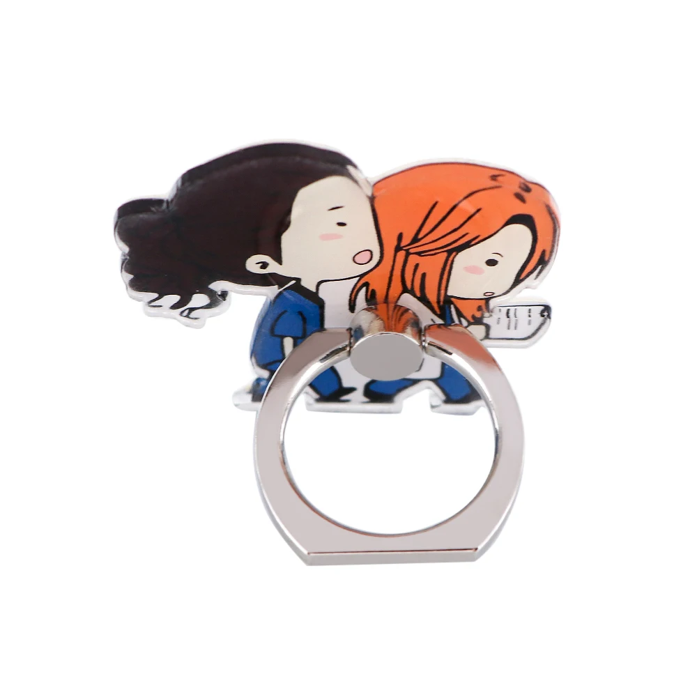 20pcslot bh1646 greys anatomy ring buckle bracket mobile phone for phone stand holder phone holder stand for doctor nurse free global shipping