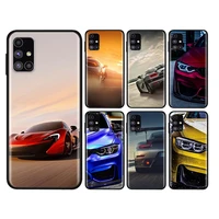 car sports car cool for samsung note 20 10 9 8 ultra lite plus pro f62 m62 m60 m40 m31s m21 m20 m10s soft phone case