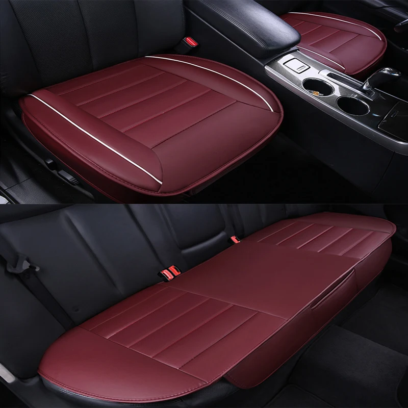 Günstig Auto Sitz Abdeckung Pu Leder Auto Sitzkissen Universal Protector Stuhl Matte Pad Zubehör Anti-slip