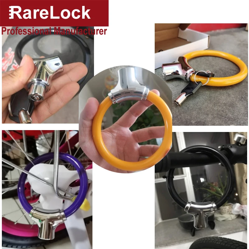 Steel Cable Cycling Lock Push Button with Key One-Click-to-Lock for Bicycle Bike Motorcycle Glass Door Cabinet Rarelock YP73 a |