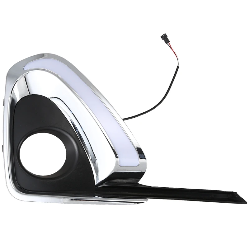 DRL Светодиодный дневной светильник Дневной колпак противотуманных фар отложным