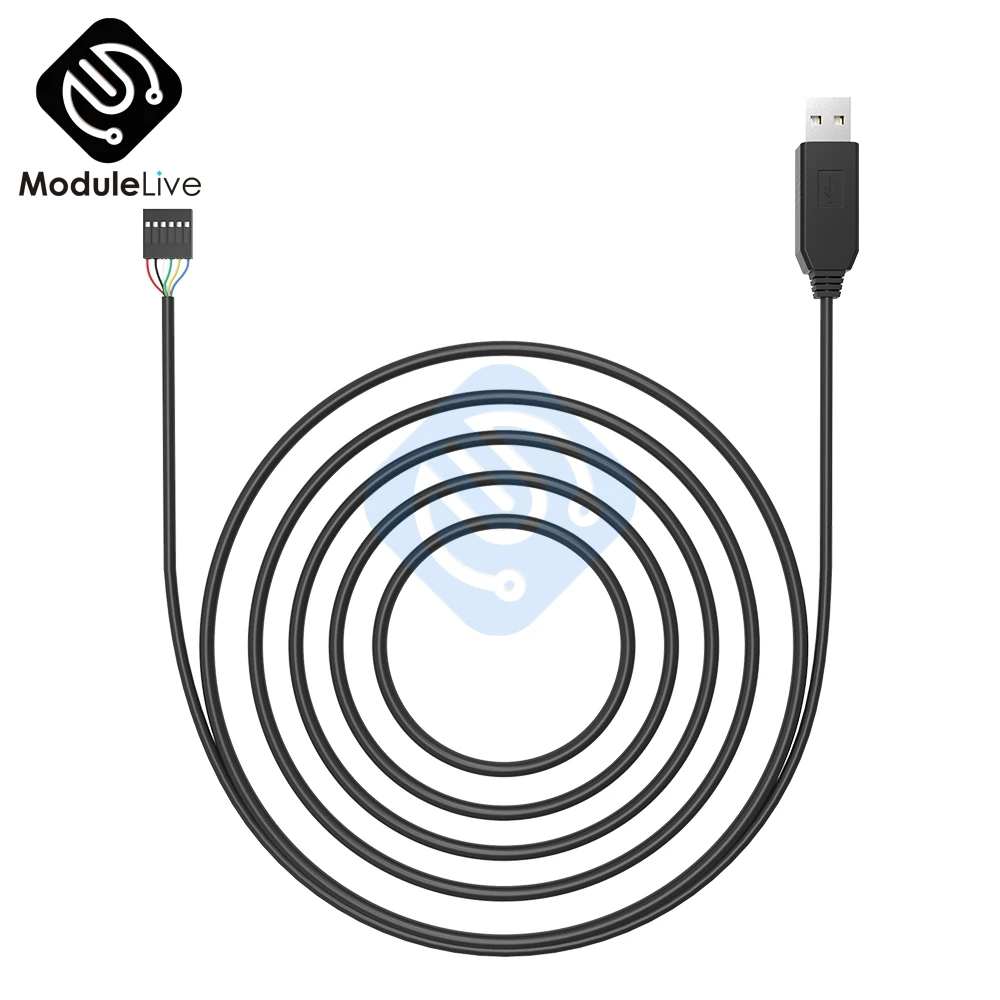6 контактов FTDI FT232RL FT232 модуль для Arduino USB в TTL UART последовательный провод адаптер