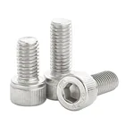 M5 Винты с шестигранной головкой и колпачковой головкой, болты, Pernos Tornillos, шестигранный болт, нержавеющая сталь 304, винты DIN912