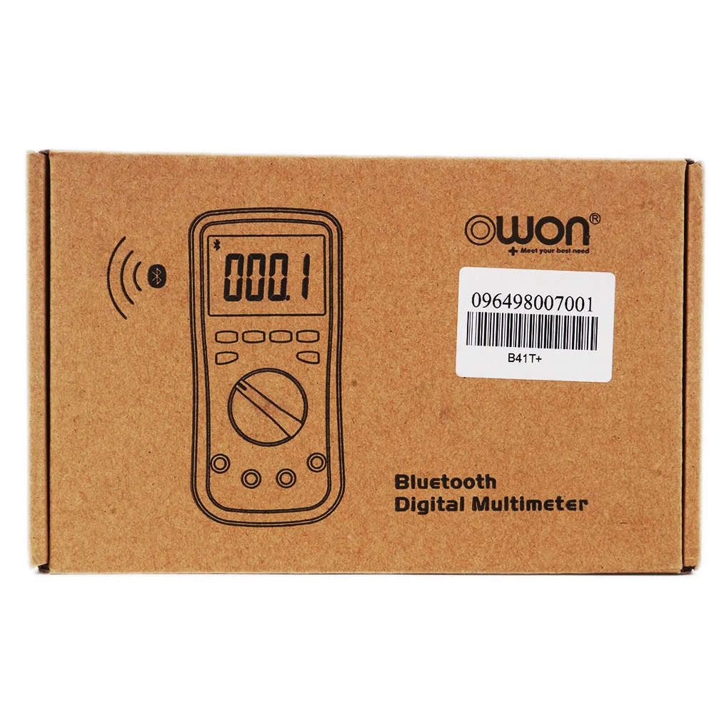 OWON B41T+ 4 1/2 цифр мультиметр с истинными RMS Bluetooth офлайн записи данных