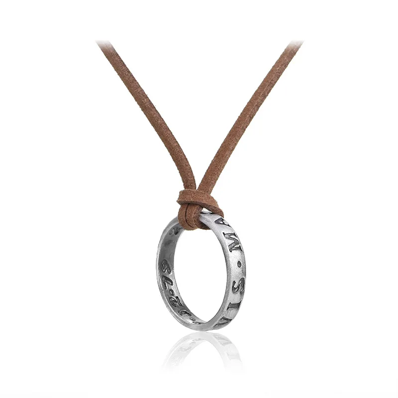 Колье Подвеска для женщин и мужчин с надписью таинственные воды SIC PARVIS