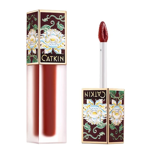 Помада для губ CATKIN LONGLASTING SEMI-MATTE LIPSTICK стойкая полуматовая жидкая - купить по