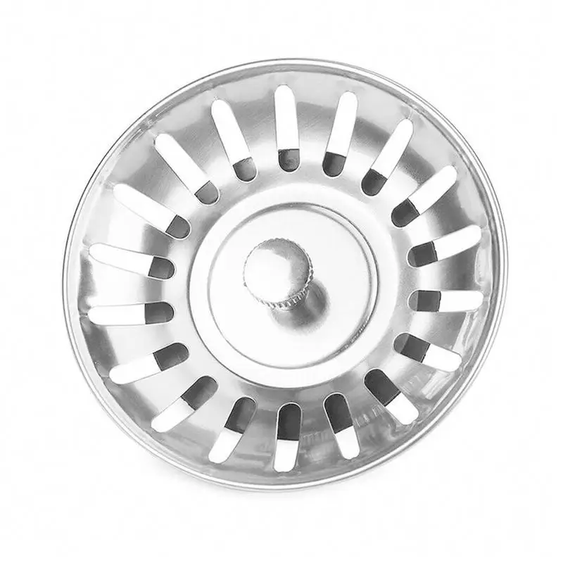 

Stainless Steel Multiple Holes Smooth Drainage Rubber Filter Sink Cover Kitchen Water Basin Filter