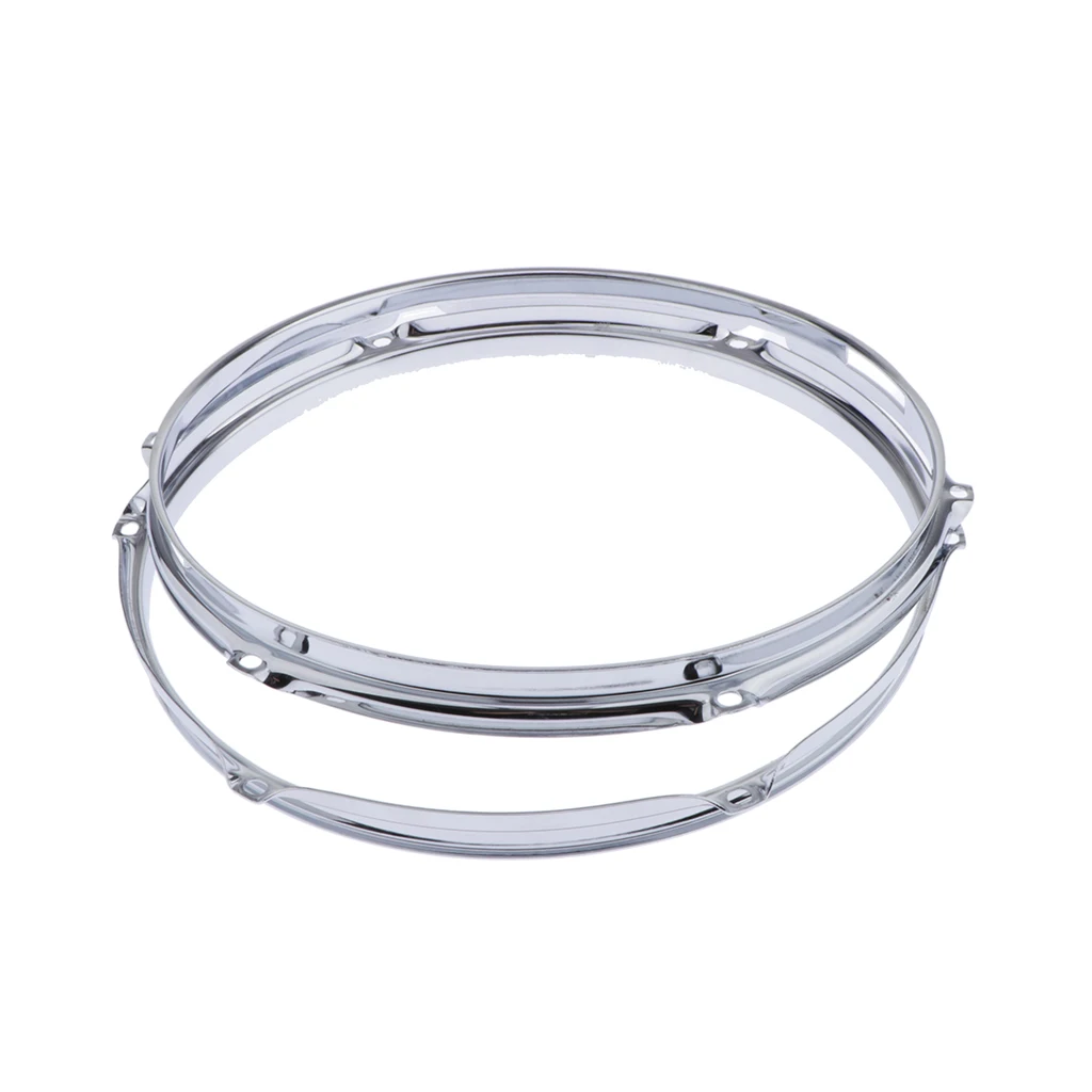 

Pair Die-cast 6-lug Snare Drum Hoop - Batter Side - Zinc Alloy - 13 inch 1.5mm