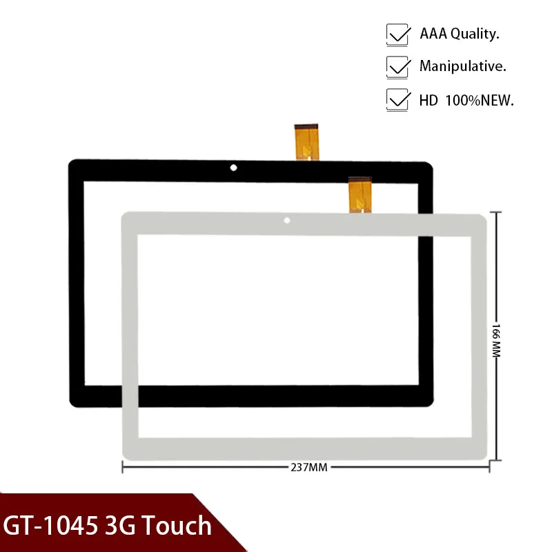 Высококачественный новый сенсорный экран 10,1 дюйма для планшета Ginzzu GT-1045 3G, сенсорная панель со средним цифровым преобразователем, бесплатн...