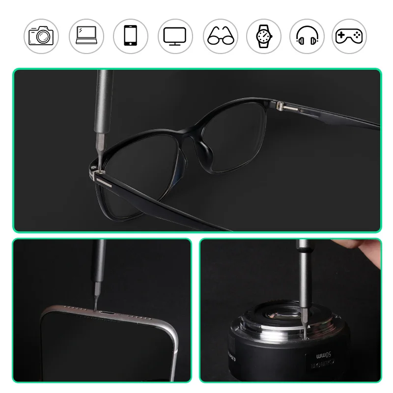 xiaomi 63 in 1 screwdriver set magnetic screw driver kit bits precision mobile iphone computer tri wing torx screwdrivers kit free global shipping