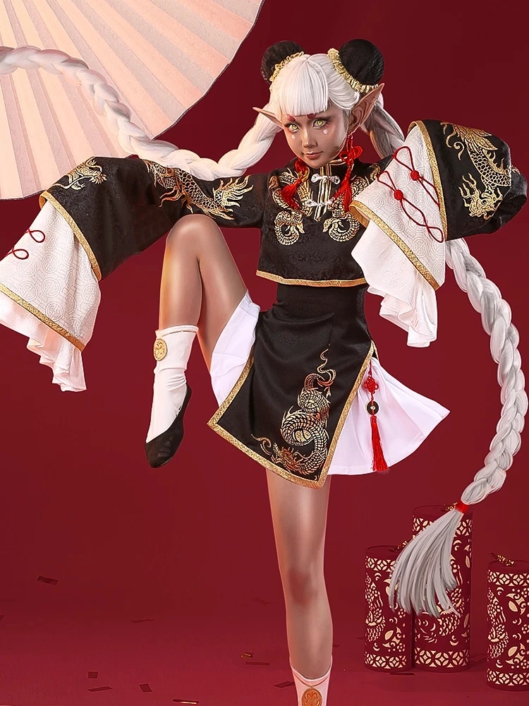 

Аниме игра Onmyoji SSR TiaoTiao милое платье повседневная форма великолепный наряд косплей костюм для женщин Хэллоуин Бесплатная доставка 2021