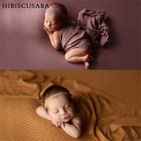 big sizes infant baby photography backdrops blanket solid color background strong stretch wraps swaddle unisex bebe photo cloth