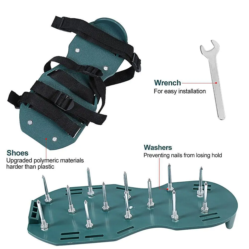 HiMISS рыхлый почвенный Спайк обувь для прогулок Восстанавливающий инструмент