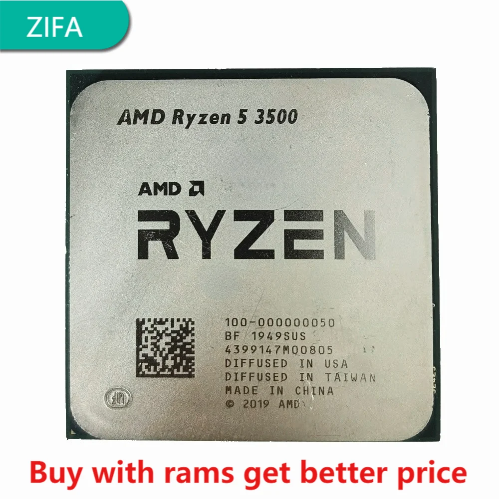 

Ryzen 5 3500 R5-3500 R5 3500 3,6 ГГц Процессор процессор AM4 разъем 32 Мб Кэш 6 ядер процессора 65 Вт