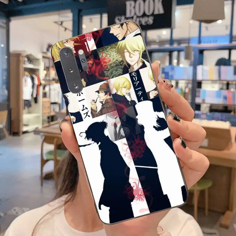 Чехол для телефона с аниме Moriarty the Patriot Samsung Galaxy Note20 ultra 7 8 9 10 Plus lite M51 M21 M31S J8 2018 Prime -