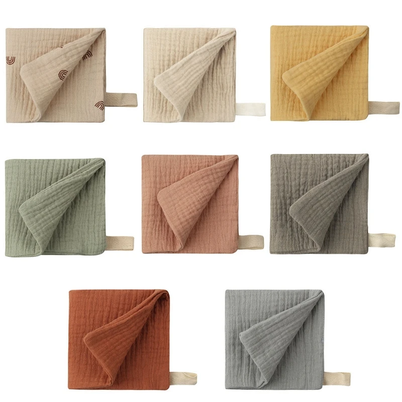 

4 Layer Baby Handkerchief Soft Absorbent Gauze Burp Cloth Kids Wipe Cloth Newborn Face Towel Bibs Feeding Bath Towel