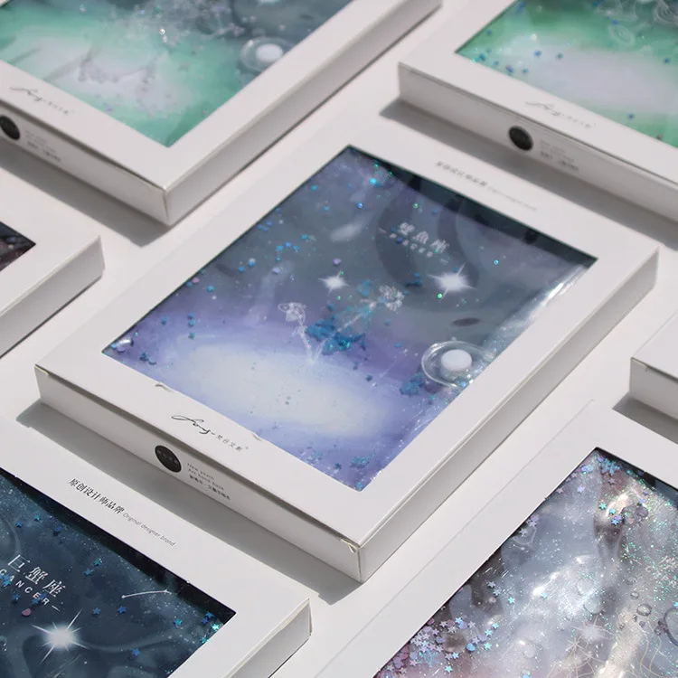 Блокнот А5 в креативных цветных страницах дневник с сыпучим песком и знаками