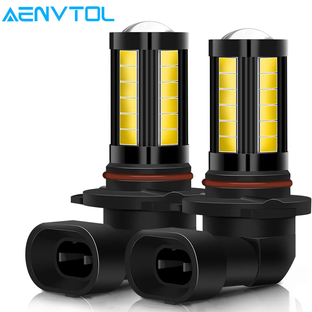 Светодиодные противотуманные фары AENVTOL для Audi Kia H11 H8 5630 33SMD светодиодный H10 HB3 9005 HB4