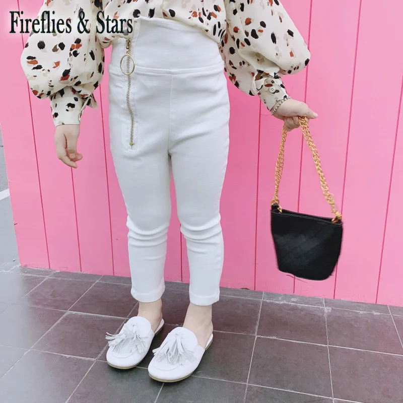 Брюки для девочек 3 9 лет на молнии|Брюки| |