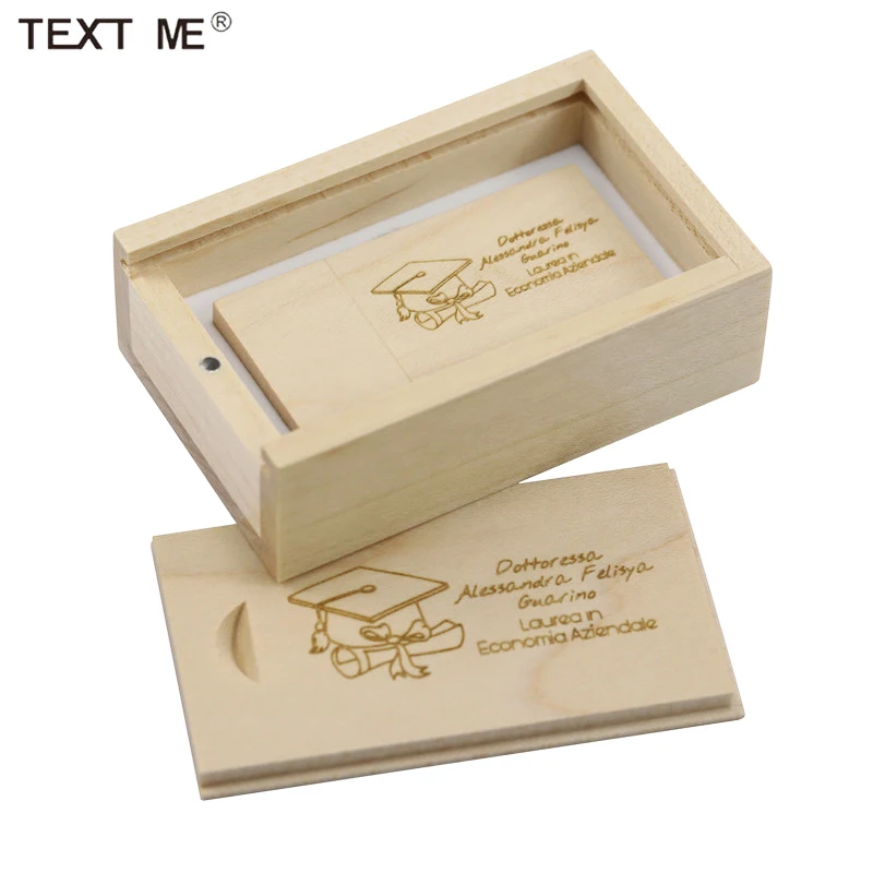 TEXT ME custom LOGO 5 colors natural wood USB flash drive 2.0 4GB 8GB 16GB 32GB 64GB PenDrive gift | Компьютеры и офис