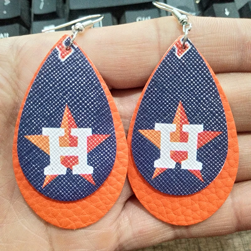 Новинка! В наличии двухслойные блестящие серьги подвески из искусственной кожи