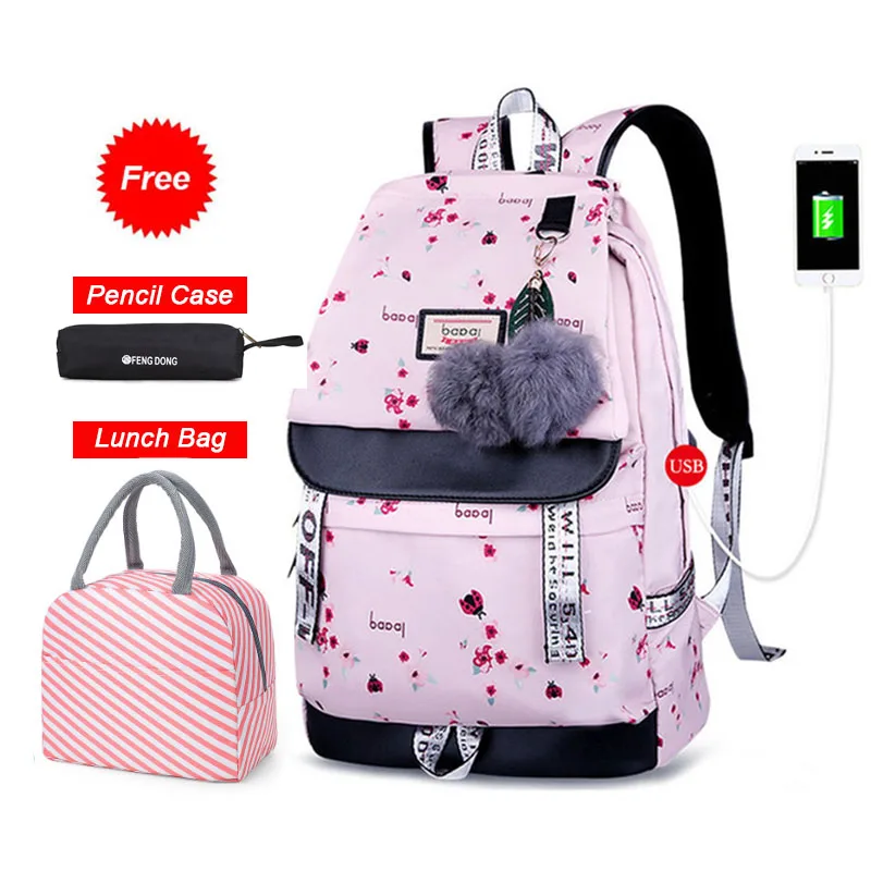 Школьные рюкзаки для девочек Детские вместительные ранцы в Корейском стиле с