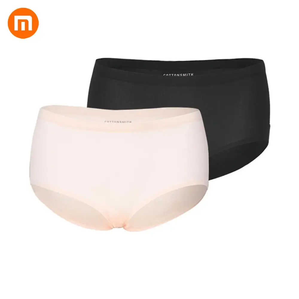 Xiaomi Хлопковые женские трусы из хлопка 2 шт. в наборе мягкие эластичные