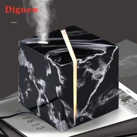 200ml air humidifier marble grain ultrasonic aromatherapy essential oil diffuser led light for home bedroom