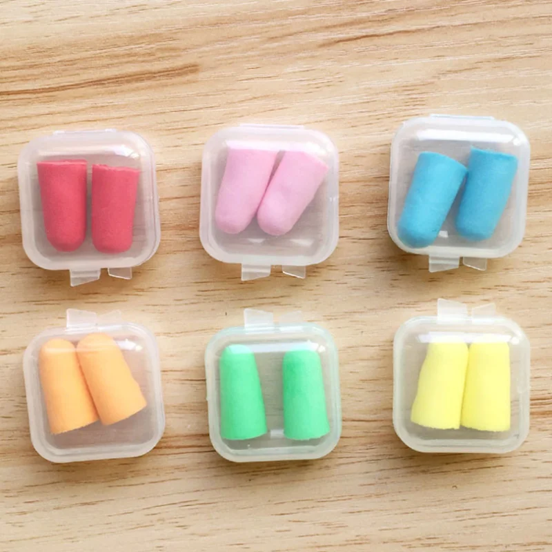 

1 Bag (2 PCS)Soft Anti-Noise Ear Plug Waterproof Swimming Sponge Swim Earplugs For Adult Children Swimmers Diving GH1007