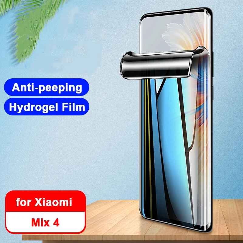 

Мягкая Гидрогелевая Антибликовая пленка для Xiaomi Mix 4, защита для конфиденциальности, Защита экрана для Xiaomi Mix4, Антибликовая Защитная пленка ...