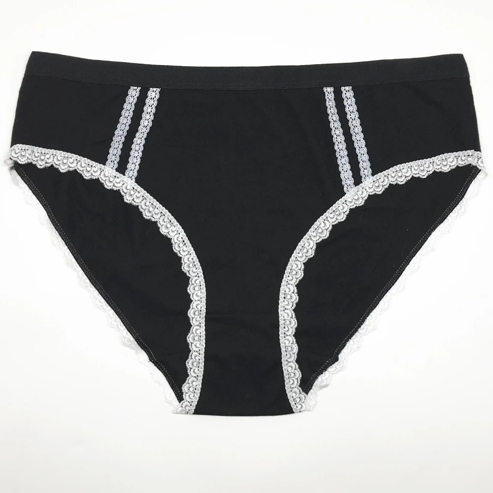 

6PCS Cotton Underwear Women's Panties Plus Size Comfort Underpants Female Lace Briefs For Woman Sexy Pantys Intimates XXL-4XL