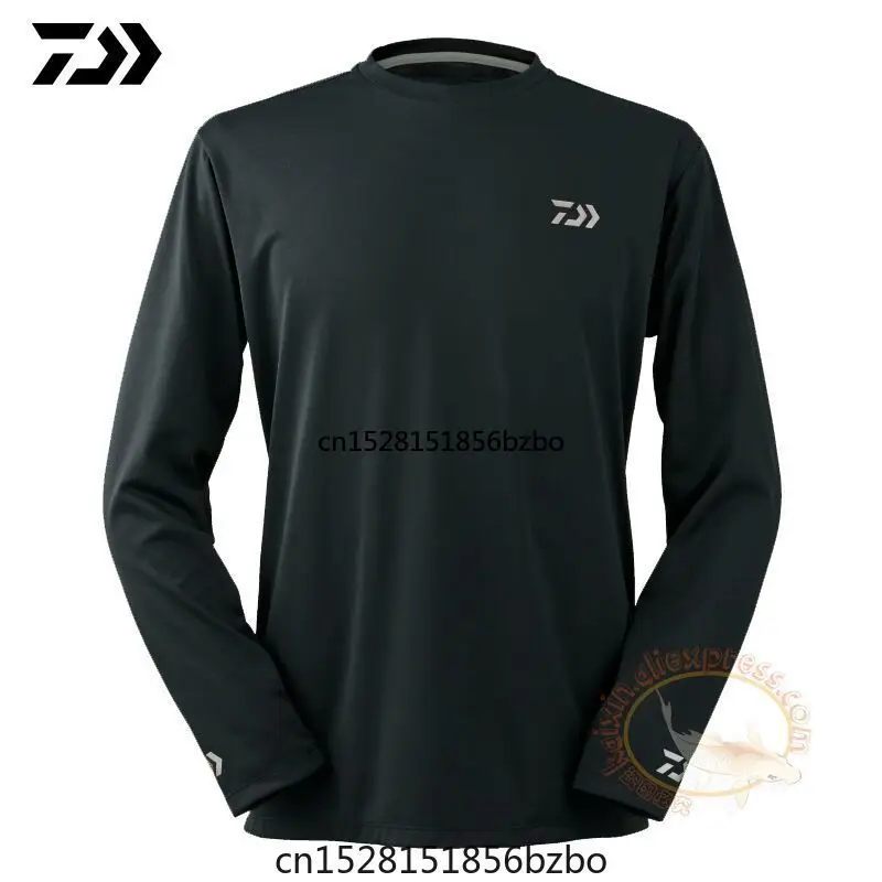 

2020 Daiwa Fishing Clothing Long Sleeve XS-5XL Fishing Shirts Summer Quick-Drying Breathable Anti-UV Sun Protection T Shirt