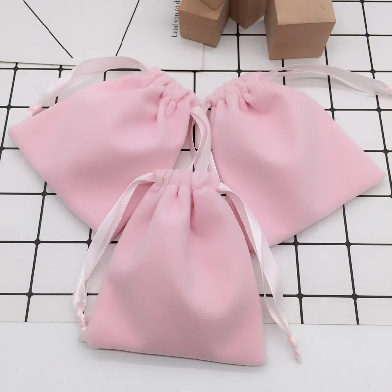 20 шт. фланелевые сумочки на шнурке для хранения вещей | Украшения и аксессуары