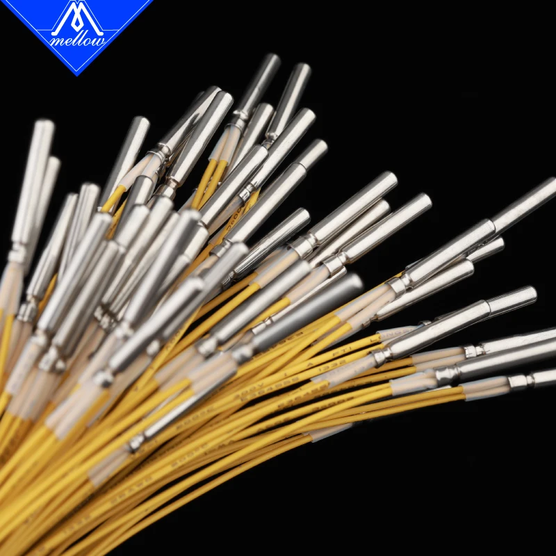 Мягкий 3D принтеры Запчасти HT NTC100K Ом термистор Высокая Температура NTC 3950 100 к