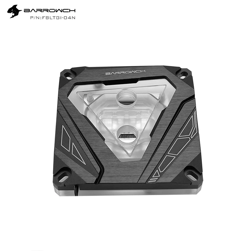 

Barrowch CPU Water Cooling Block M Series for Intel 115X 1200 X99/x299 Future Mechanical Style Cpu Liquid Cooling Cooler