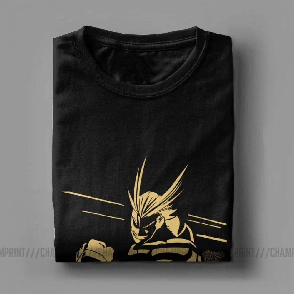 Мужская футболка с короткими рукавами из хлопка Аниме Boku No Hero Academia|Мужские