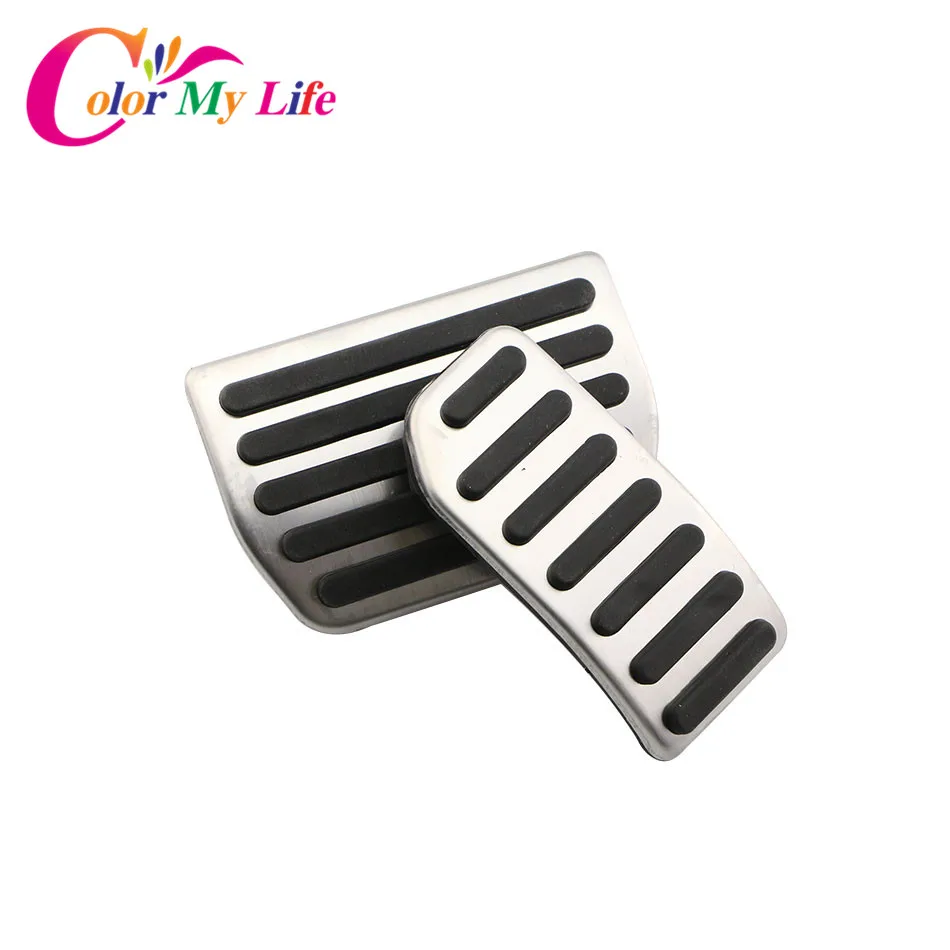 Автомобильная металлическая педаль без дрели из нержавеющей стали