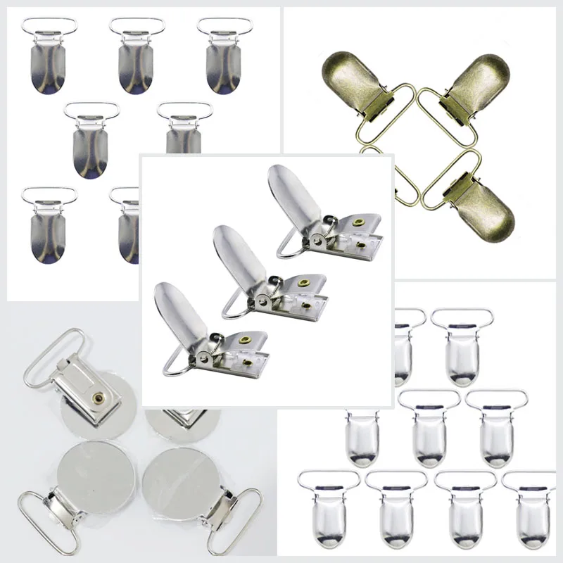 

30 шт овальные круглые перезаряжаемые широкие Детские держатели зажимы с пластиковой вставкой для рукоделия U-Vor