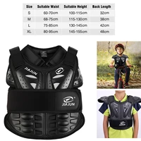 honhill motorcycle jacket children racing skiing sport armor protector black kids chest protection equipment high quality s xl