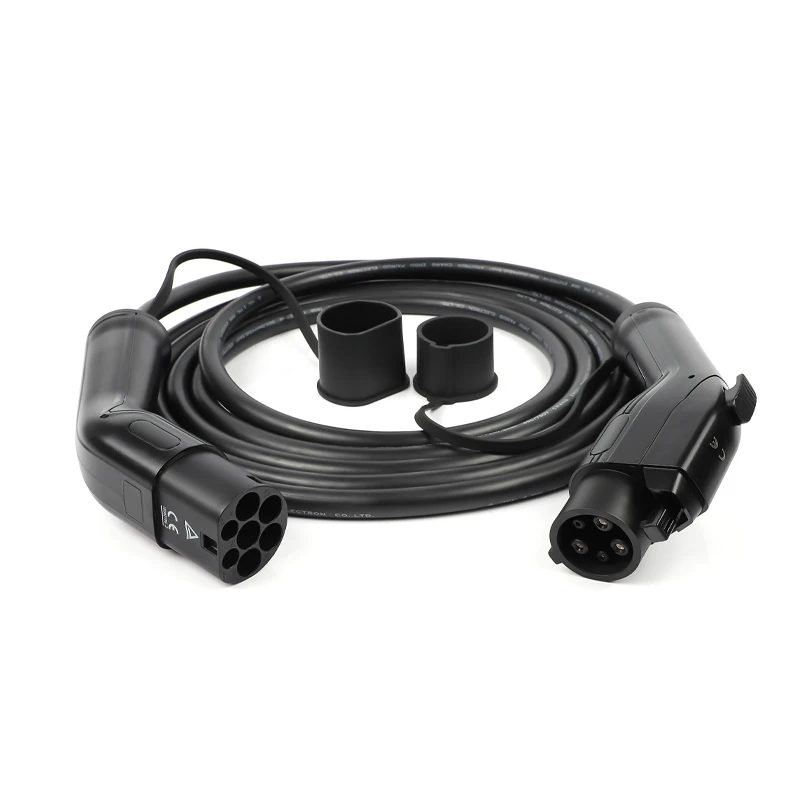 электромобиль зарядное устройство Тип 1 до 2 типа кабель EV j1772 32a для автомобилей 5