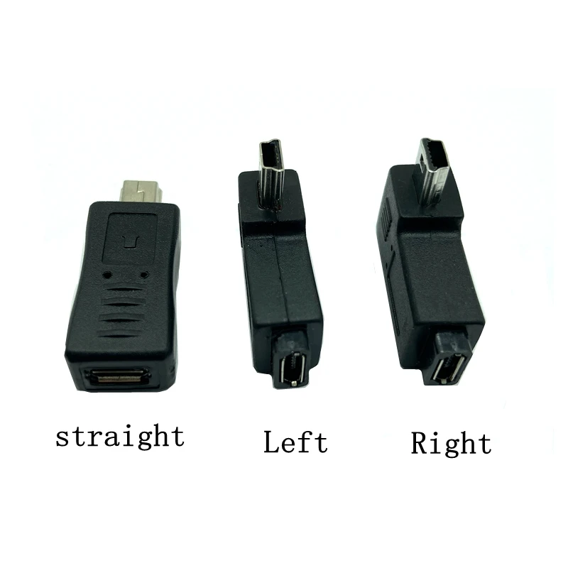 Переходник с Micro USB Мама на Mini папа под углом 90 градусов | Компьютеры и офис