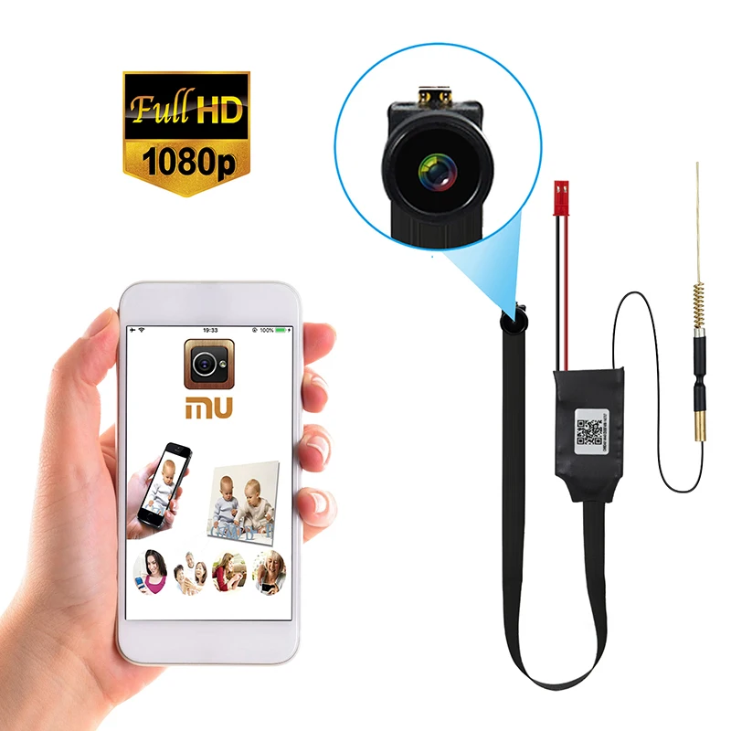 Мини Камеры Скрытого видеонаблюдения HD 1080P Wi Fi Ip DIY микро камера Регистратор