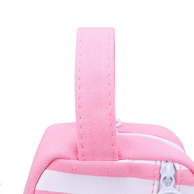 Милый розовый чехол для школьного карандаша тканевая сумка ручек Etui A кожаный