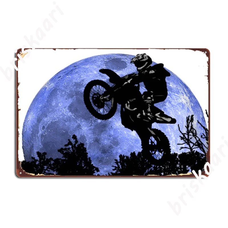 

Ботинки в байкерском и луна металлические знаки пещера паб стены пещера проектирование жестяные пластинки знак Плакаты