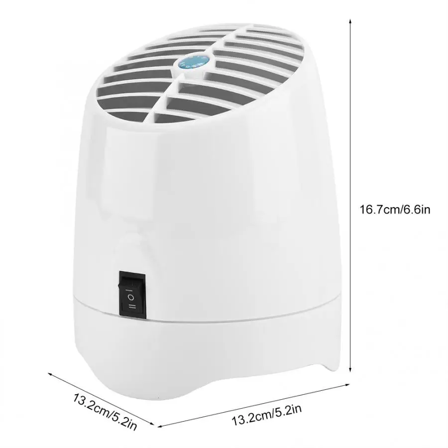 

200mg/h Anion Air Purifier Ozone Generator Ionizer with Aroma Diffuser for Home Office