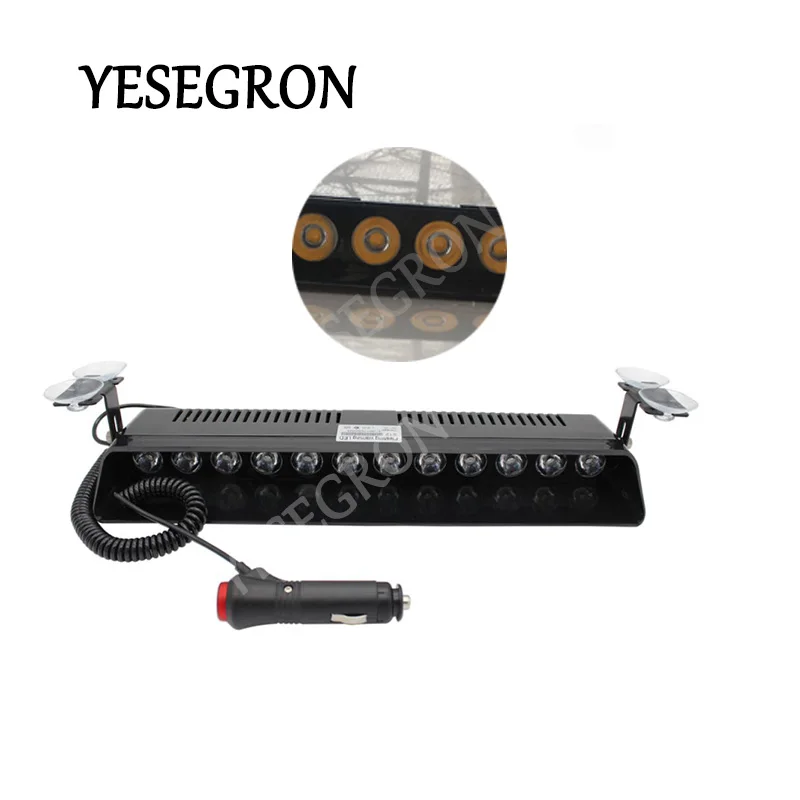 Универсальный 12V красный/зеленый/синий 12 светодиодов Автомобильный аварийный