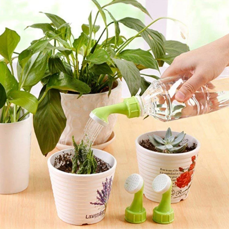 4 шт. Портативный Пластик завод цветок полива насадка опрыскивателя 22 мм Калибр