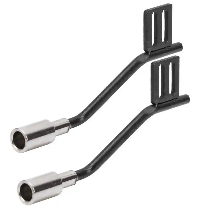 1 пара металлических украшений для симуляции выхлопной трубы на радиоуправлении