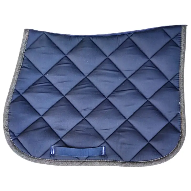 Высококачественная стеганая Подставка под седло для лошади синие подставки