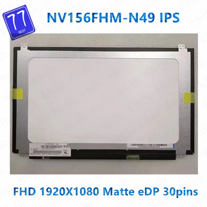 -    IPS- 15, 6 ,    Lenovo ThinkPad T570, T580, E580, E585, E590, E595, 1920x1080, 30- eDP